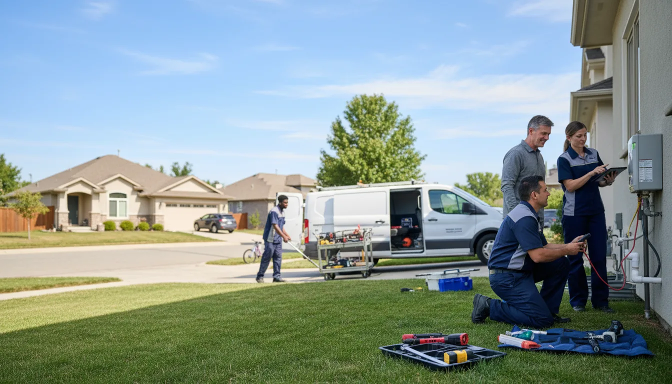 Tankless water heater service in Hayes, VA